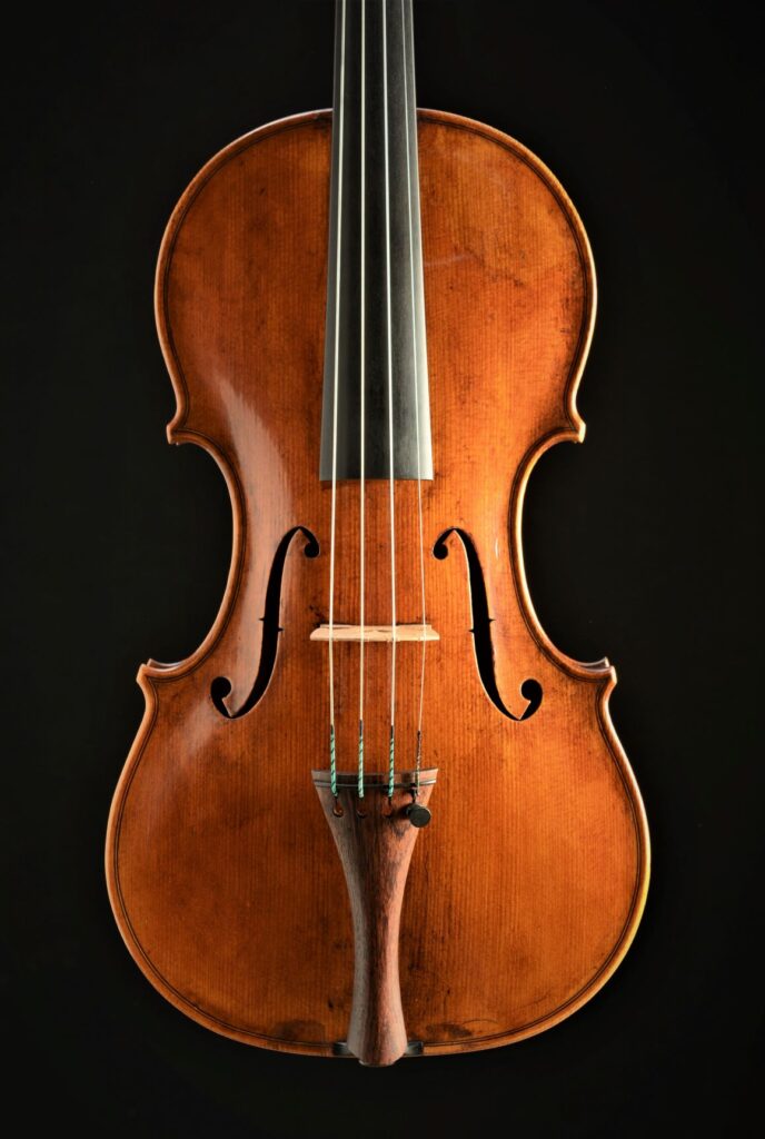 Violin by David Finck - Front
