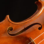 Violin by David Finck - F-hole and Corners