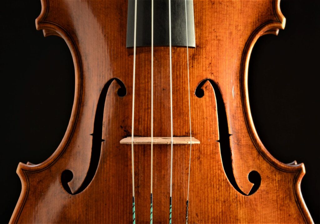 Violin by David Finck - F-holes