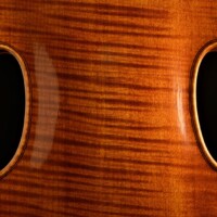 Violin by David Finck - Back Corners