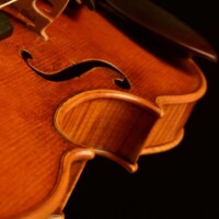 Violin by David Finck - Top-Side