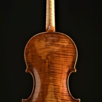 Violin by David Finck - Back